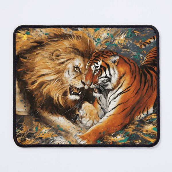 Item preview, LION VERSUS TIGER designed and sold by origingallery.