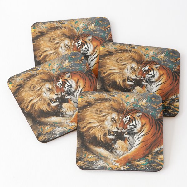 Item preview, LION VERSUS TIGER designed and sold by origingallery.