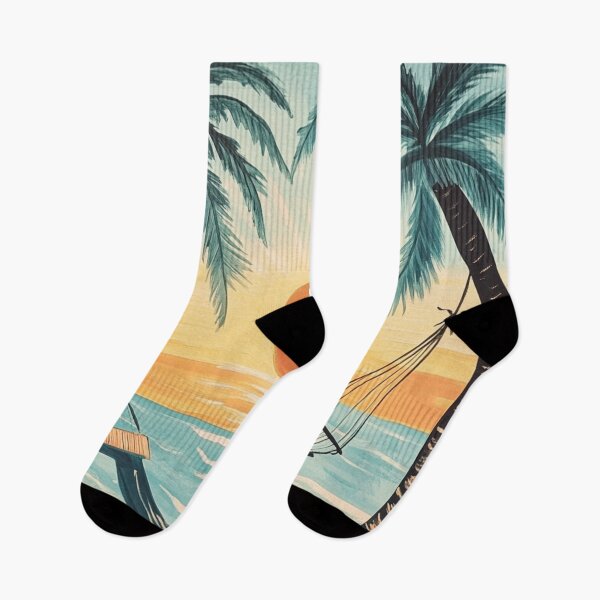 Item preview, Summer Watercolor Vibrant Tropical Beach designed and sold by KPArtzaaany.