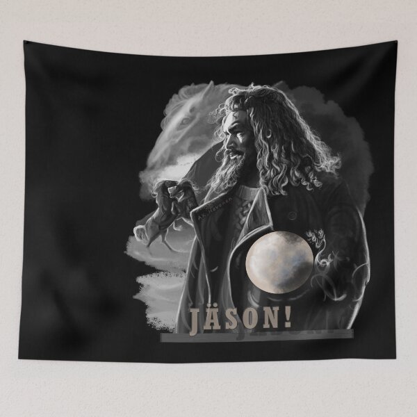 Item preview, Jäson! Jason Momoa Painting designed and sold by AK-Hevonen.