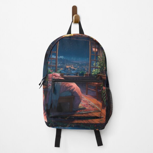 Item preview, Bed Views Japanese Winter Room Sky Mountains Art designed and sold by ART ATTACK ZONE.