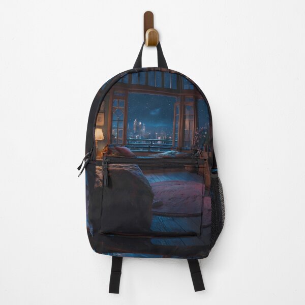 Item preview, Cityscape Views Japanese Winter Room Sky Mountains Art designed and sold by ART ATTACK ZONE.