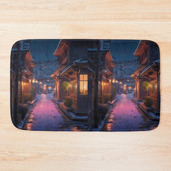 Item preview, Pink Views Japanese Winter Room Sky Mountains Art designed and sold by ART ATTACK ZONE.