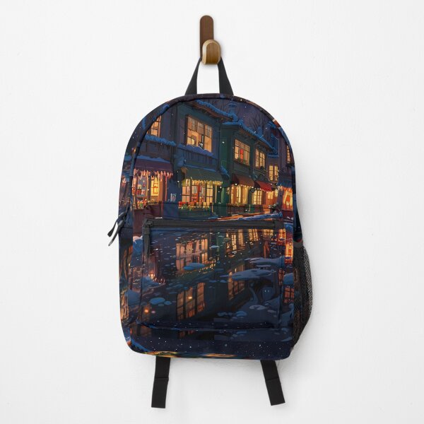 Item preview, Fullcolors Views Japanese Winter Room Sky Mountains Art designed and sold by ART ATTACK ZONE.