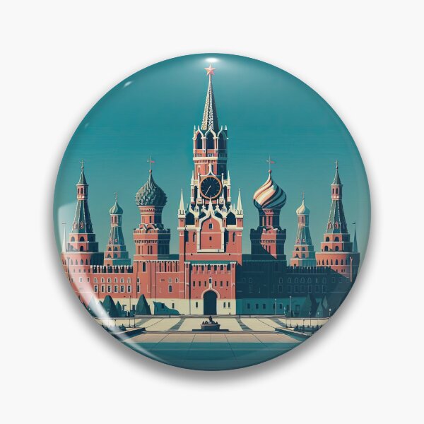 Aperçu de l'œuvre Palais du Kremlin, style artistique minimaliste créée et vendue par artofuniverse.