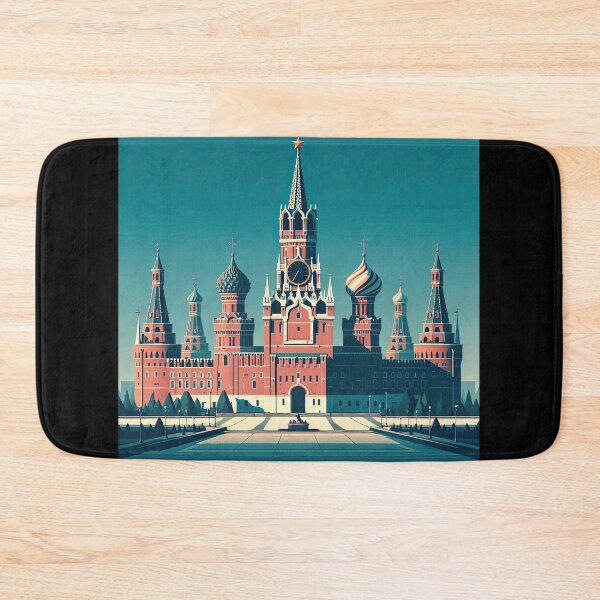 Item preview, Kremlin Palace Minimalism Art Style designed and sold by artofuniverse.