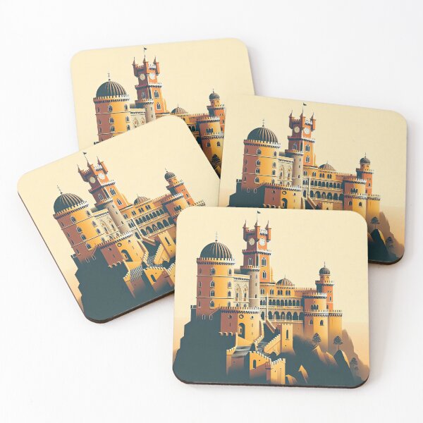 Item preview, Pena Palace Minimalism Art Style designed and sold by artofuniverse.