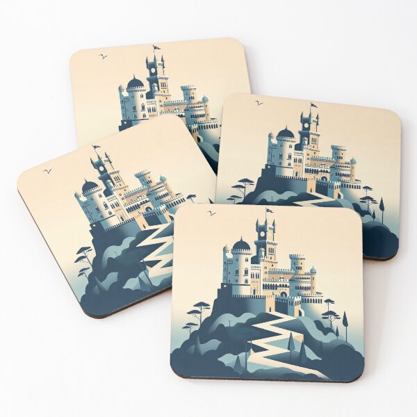 Item preview, Pena Palace Minimalism Art Style designed and sold by artofuniverse.