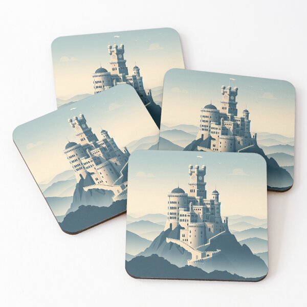 Item preview, Pena Palace Minimalism Art Style designed and sold by artofuniverse.