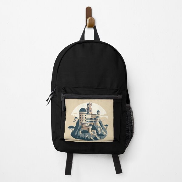 Artikelvorschau, Minimaler Kunststil des Pena-Palastes entworfen und verkauft von artofuniverse.