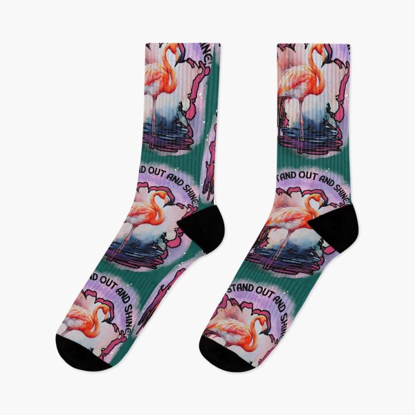 Item preview, Stand Out and Shine Flamingo Design designed and sold by super611.