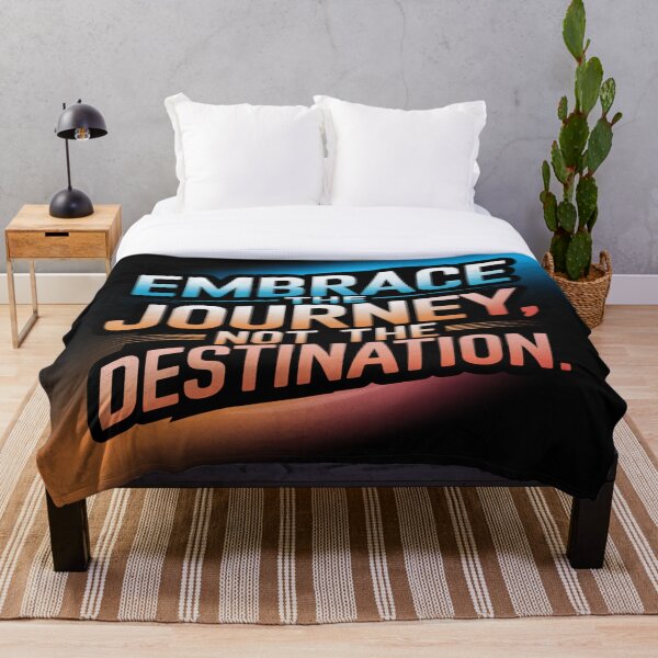 Item preview, "Embrace the Journey - Motivational Quote Design for Inspiration" designed and sold by SherifRagab.