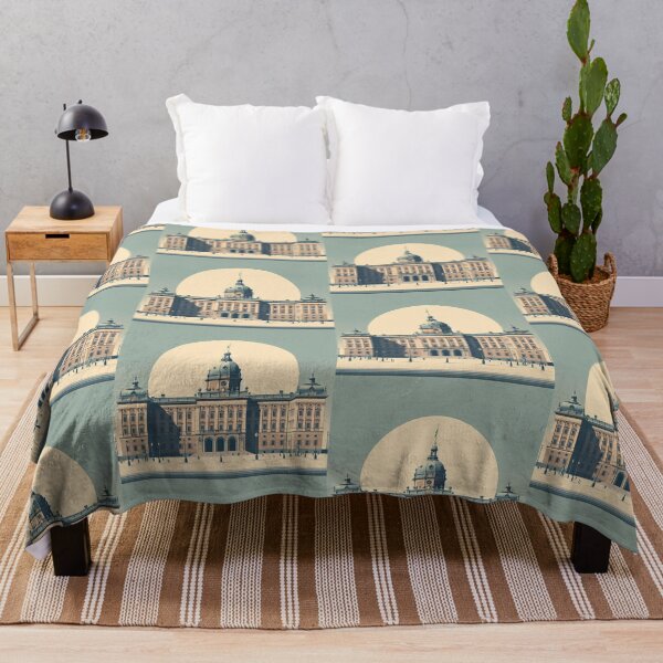 Item preview, Stockholm Royal Palace Minimalism Art Style designed and sold by artofuniverse.