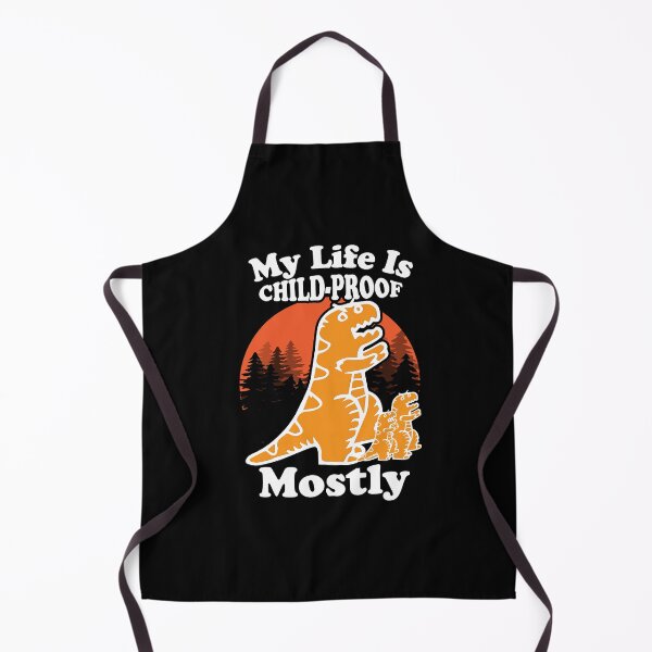Item preview, My Life Is Child-proof Mostly– Childcare Worker Gift Design designed and sold by BDLuck2021.