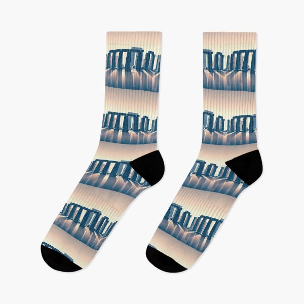 Item preview, Stonehenge Minimalism Art Style designed and sold by artofuniverse.