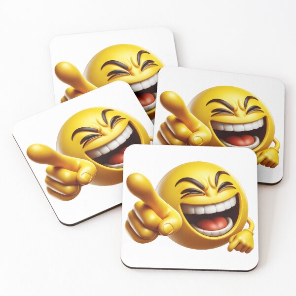 Item preview, Pointing and Laughing Emoticon - Mocking Ridiculing Someone or Something designed and sold by Divine Ease.