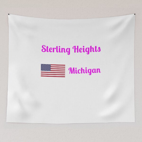Item preview, Sterling Heights Michigan - Stylish Prints, designed and sold by Fleetwood1994.