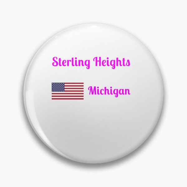 Artikelvorschau, Sterling Heights Michigan - Stilvolle Drucke, entworfen und verkauft von Fleetwood1994.