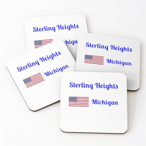 Item preview, Sterling Heights Michigan - Stylish Prints, designed and sold by Fleetwood1994.