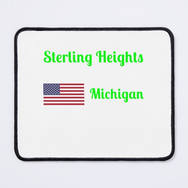 Item preview, Sterling Heights Michigan - Stylish Prints, designed and sold by Fleetwood1994.
