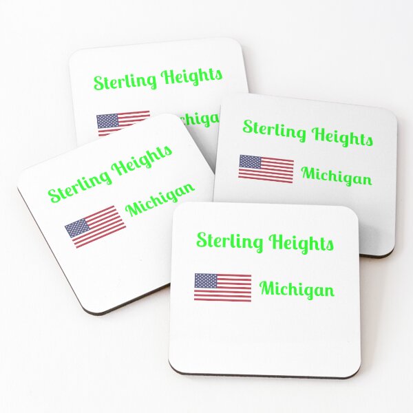 Item preview, Sterling Heights Michigan - Stylish Prints, designed and sold by Fleetwood1994.