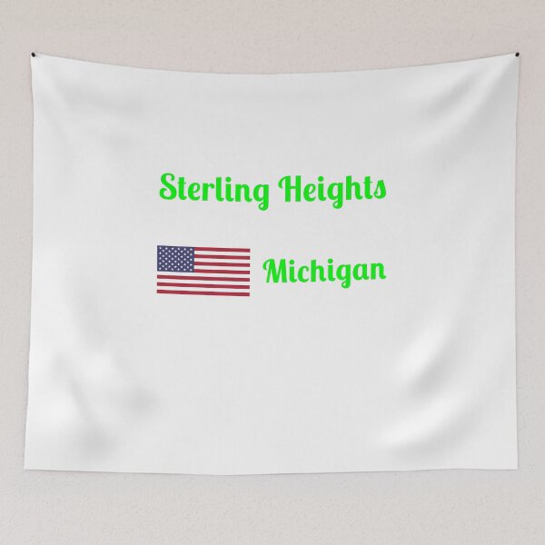 Item preview, Sterling Heights Michigan - Stylish Prints, designed and sold by Fleetwood1994.