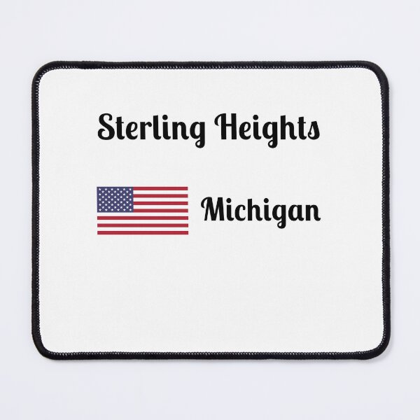 Item preview, Sterling Heights Michigan - Stylish Prints, designed and sold by Fleetwood1994.
