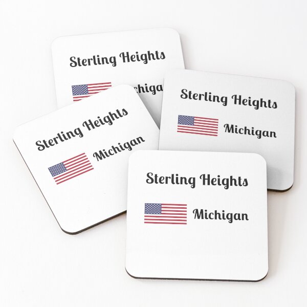 Item preview, Sterling Heights Michigan - Stylish Prints, designed and sold by Fleetwood1994.