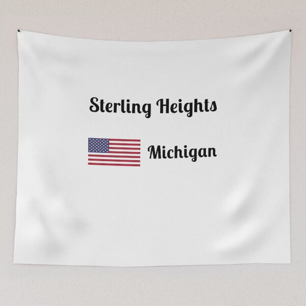 Item preview, Sterling Heights Michigan - Stylish Prints, designed and sold by Fleetwood1994.