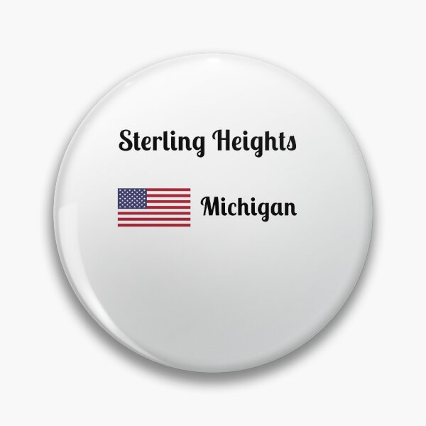 Artikelvorschau, Sterling Heights Michigan - Stilvolle Drucke, entworfen und verkauft von Fleetwood1994.