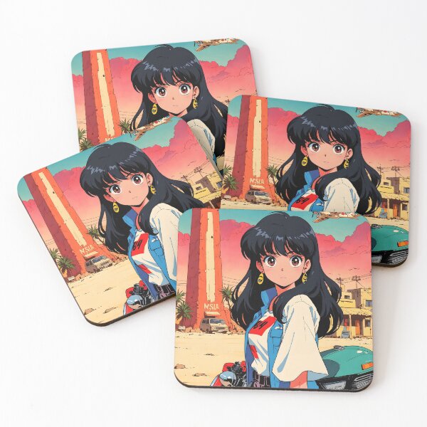 Item preview, Hargeisa Somalia Retro Anime Girl Vintage Travel designed and sold by Retro-Anime9.