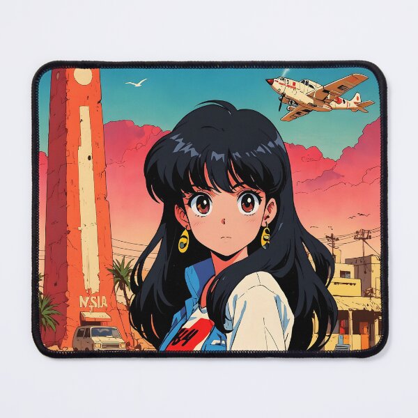 Item preview, Hargeisa Somalia Retro Anime Girl Vintage Travel designed and sold by Retro-Anime9.