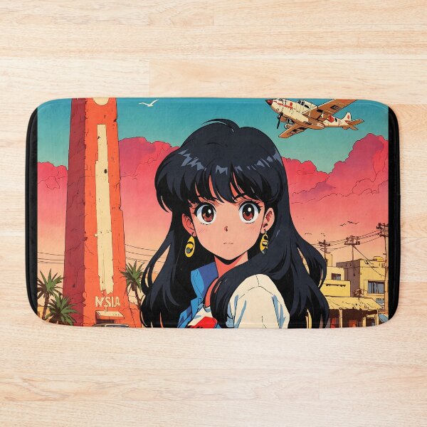 Item preview, Hargeisa Somalia Retro Anime Girl Vintage Travel designed and sold by Retro-Anime9.