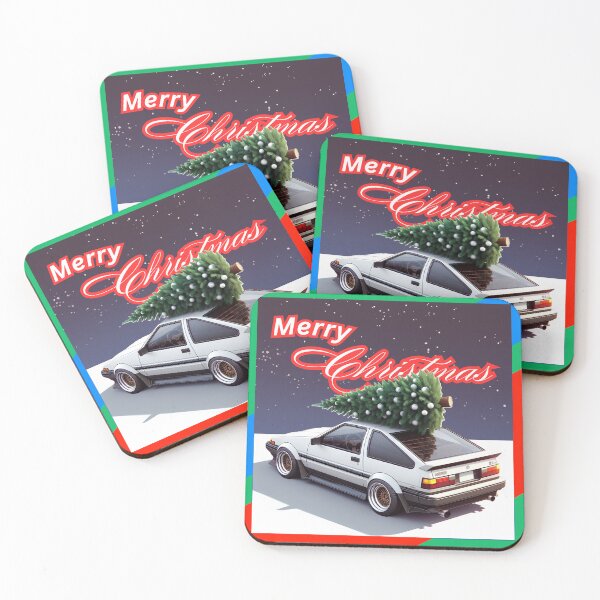 Item preview, (Merry Christmas) Merry Driftmas - Hachiroku (EightSix) designed and sold by MOTOSHIFT.