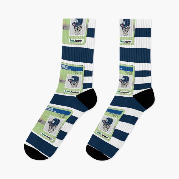 Item preview, Geelong Cats Fan Licence designed and sold by Fake Heston’s Scribble Emporium.
