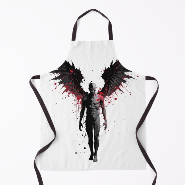 Item preview, Lucifer Fallen Angel - Dark Gothic Art designed and sold by ZetaDream.