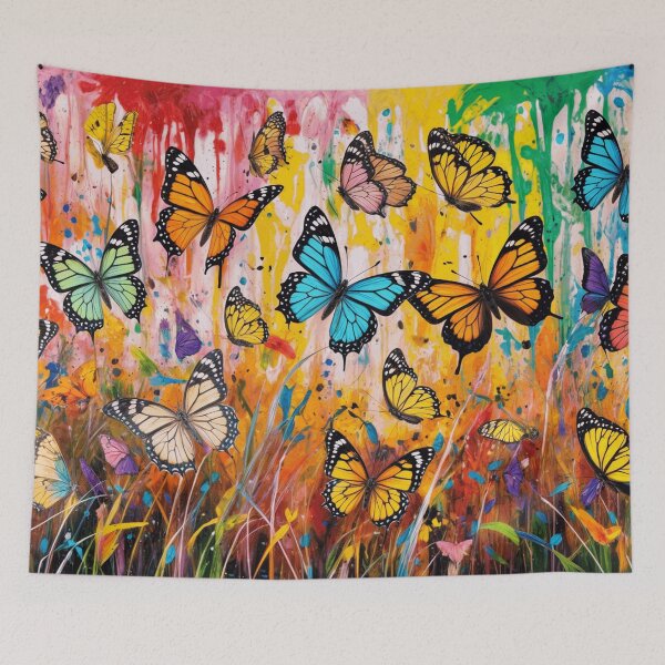 Item preview, MULTICOLORED MONARCH BUTTERFLIES designed and sold by origingallery.