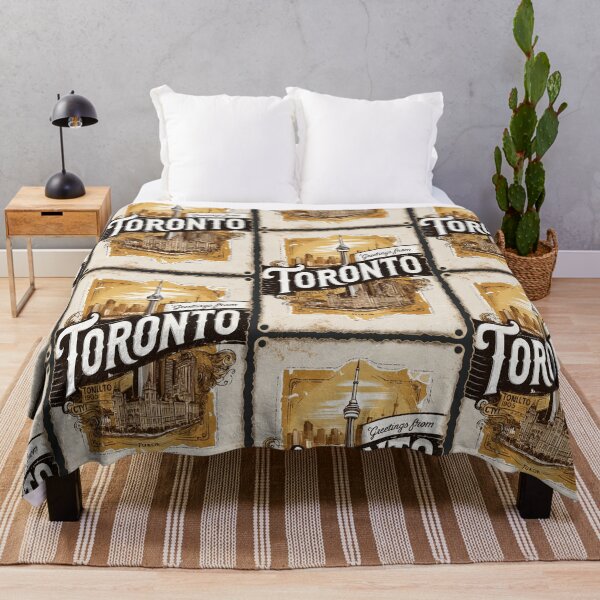 Item preview, Toronto Canada Vintage Travel Retro Postcard Design designed and sold by TravelPostcardGems.