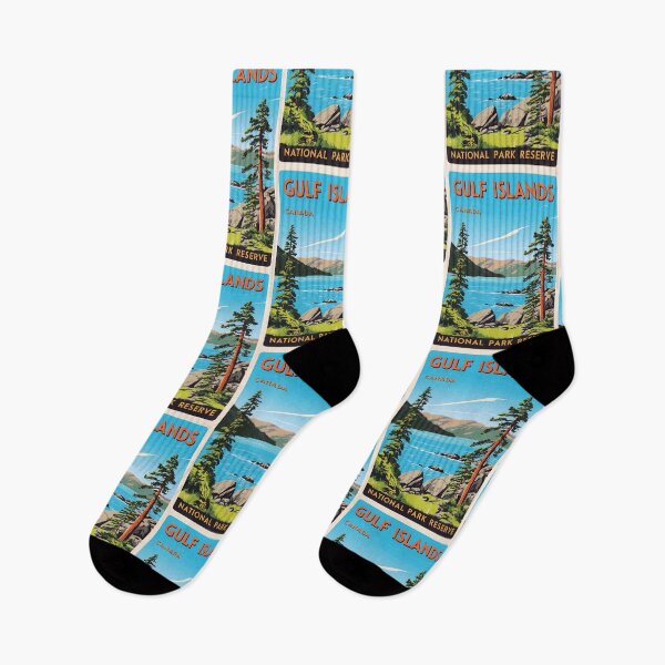 Item preview, Gulf Islands National Park Canada Vintage Travel Tourism  designed and sold by TravelersGems.