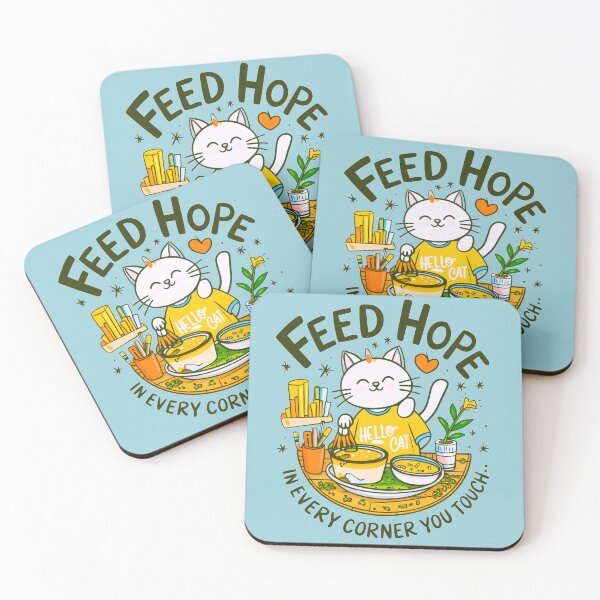 Item preview, FEED HOPE IN EVERY CORNER YOU TOUCH designed and sold by Marketing Products Trust.