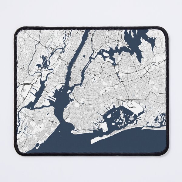 Item preview, Minimalist New York map, elegant and modern wall decoration, perfect to enhance your interior. Unique and stylish wall art designed and sold by Ben-and-Clo.