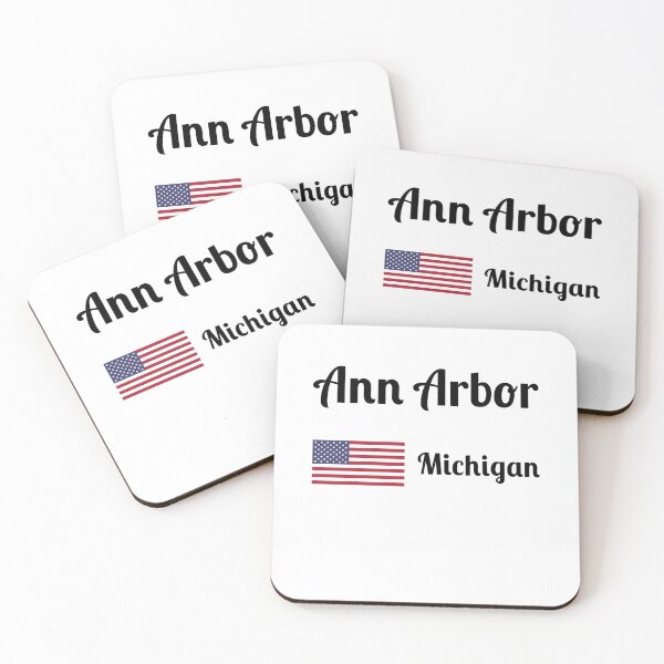 Item preview, Ann Arbor Michigan - Stylish Prints, designed and sold by Fleetwood1994.