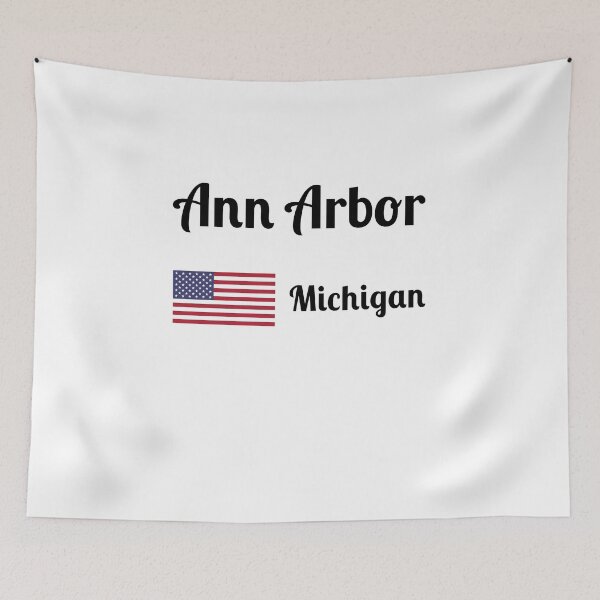 Item preview, Ann Arbor Michigan - Stylish Prints, designed and sold by Fleetwood1994.