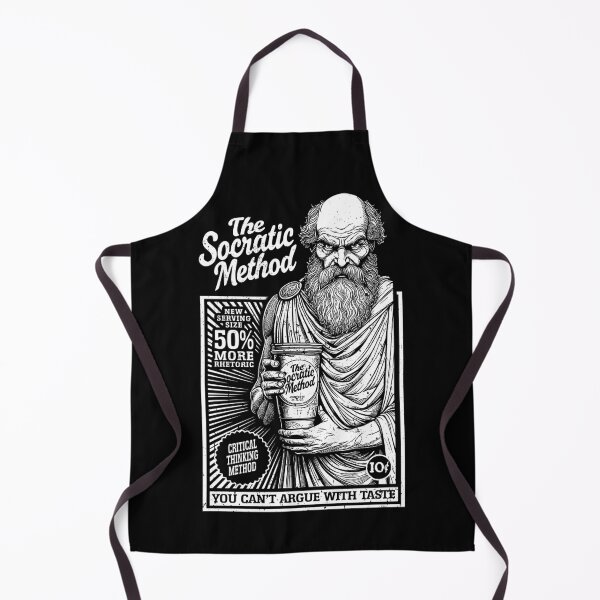 Item preview, Socrates Funny Philosophy Socratic Method Retro Vintage Ad designed and sold by GrandeDuc.