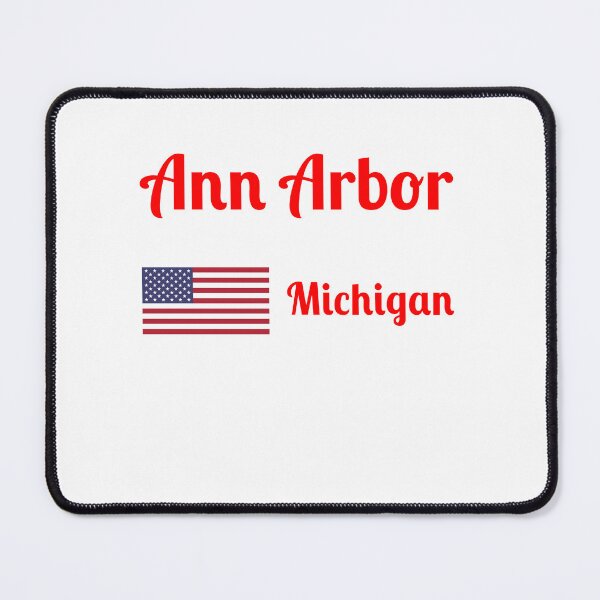 Item preview, Ann Arbor Michigan - Stylish Prints, designed and sold by Fleetwood1994.