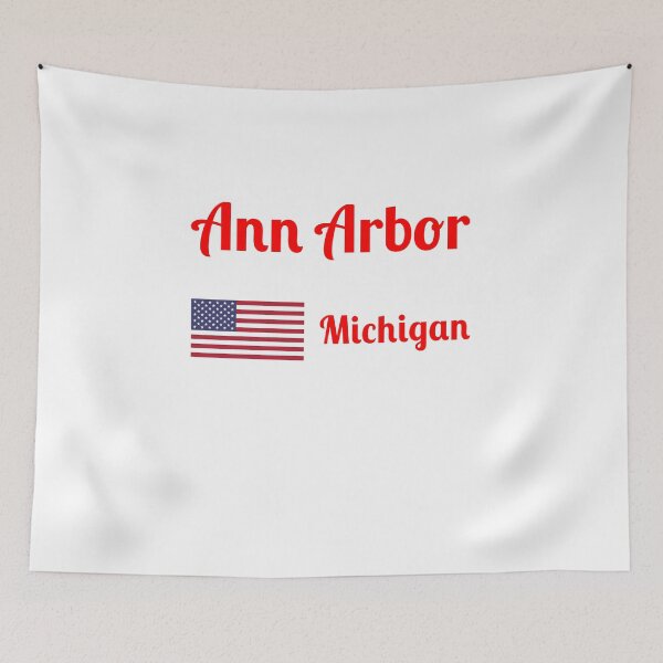 Item preview, Ann Arbor Michigan - Stylish Prints, designed and sold by Fleetwood1994.