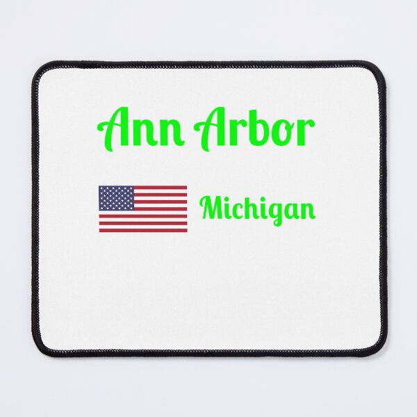 Item preview, Ann Arbor Michigan - Stylish Prints, designed and sold by Fleetwood1994.
