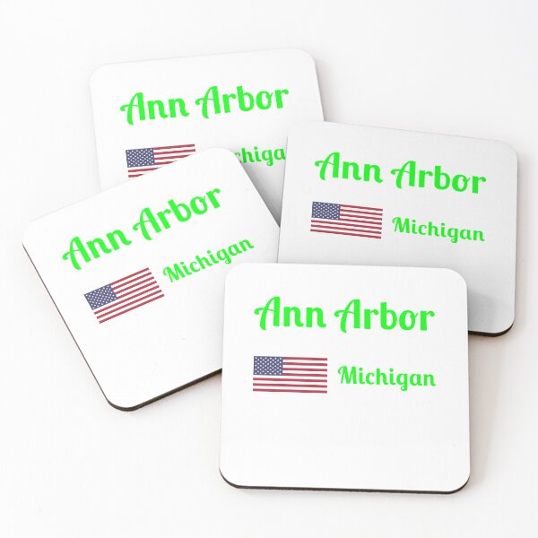 Item preview, Ann Arbor Michigan - Stylish Prints, designed and sold by Fleetwood1994.