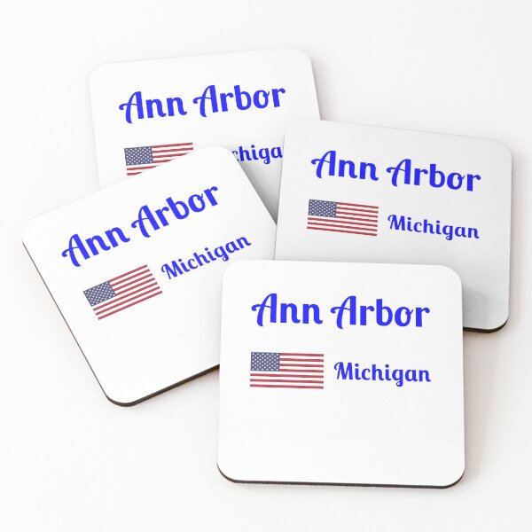 Item preview, Ann Arbor Michigan - Stylish Prints, designed and sold by Fleetwood1994.