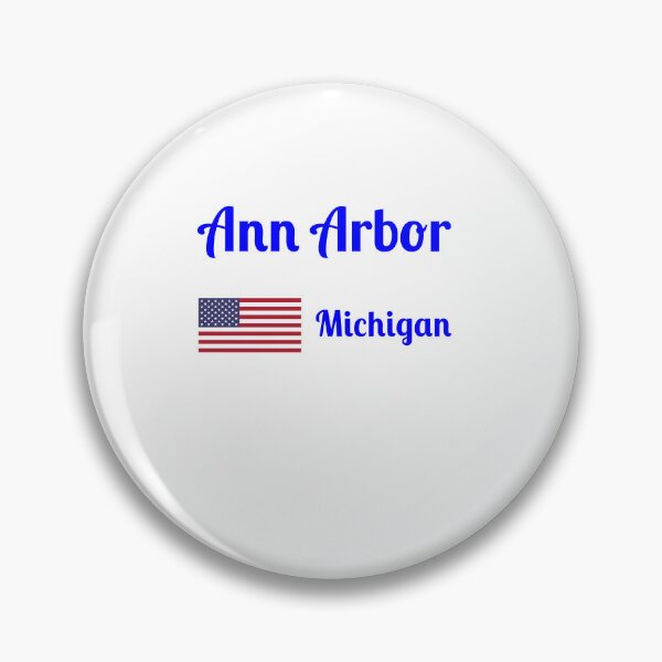 Item preview, Ann Arbor Michigan - Stylish Prints, designed and sold by Fleetwood1994.